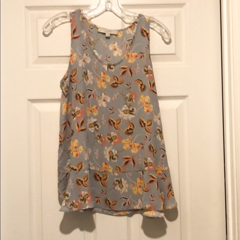Floral Tank by LOFT